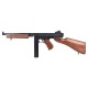 Snow Wolf Thompson M1A1 (AEG) WOOD, A classic SMG icon rebuilt in wood and steel for full-auto performance